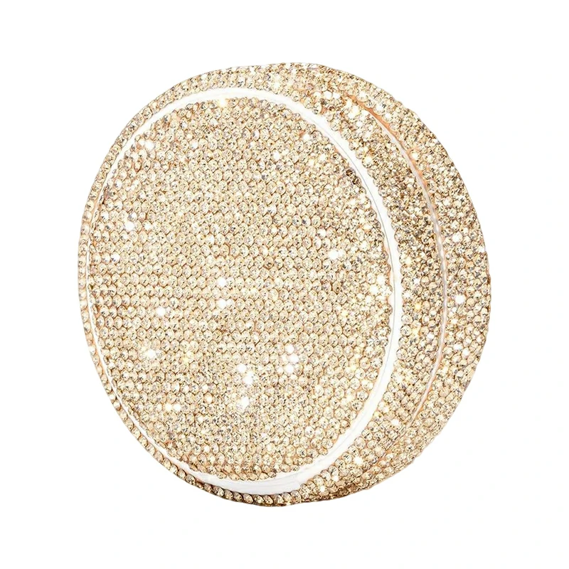 Champagne Gold Portable Case Pouch Container - Buysnuseveryday