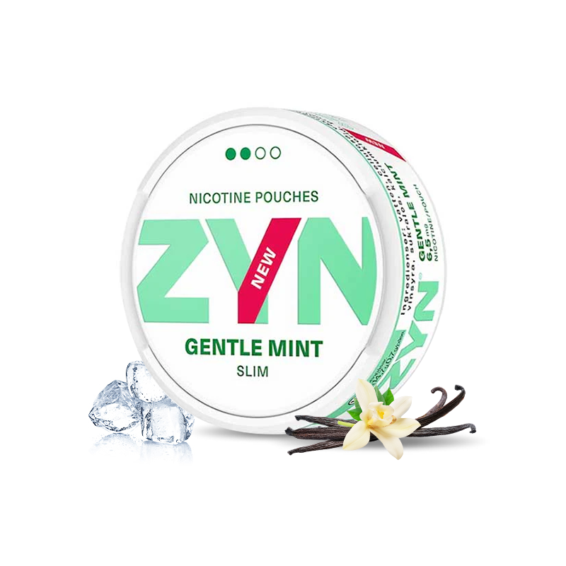 ZYN EU Gentle Mint Slim 6.5mg - Buysnuseveryday