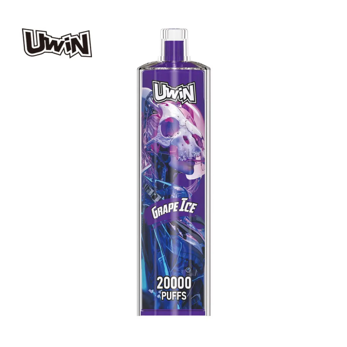 Uwin SHISHA HOOKAH Crystal 20000 Puffs｜Grape Ice｜5% - Buysnuseveryday