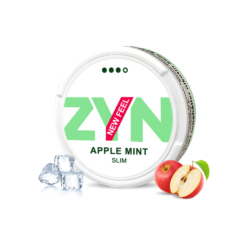 ZYN EU Slim Apple Mint 9mg - Buysnuseveryday
