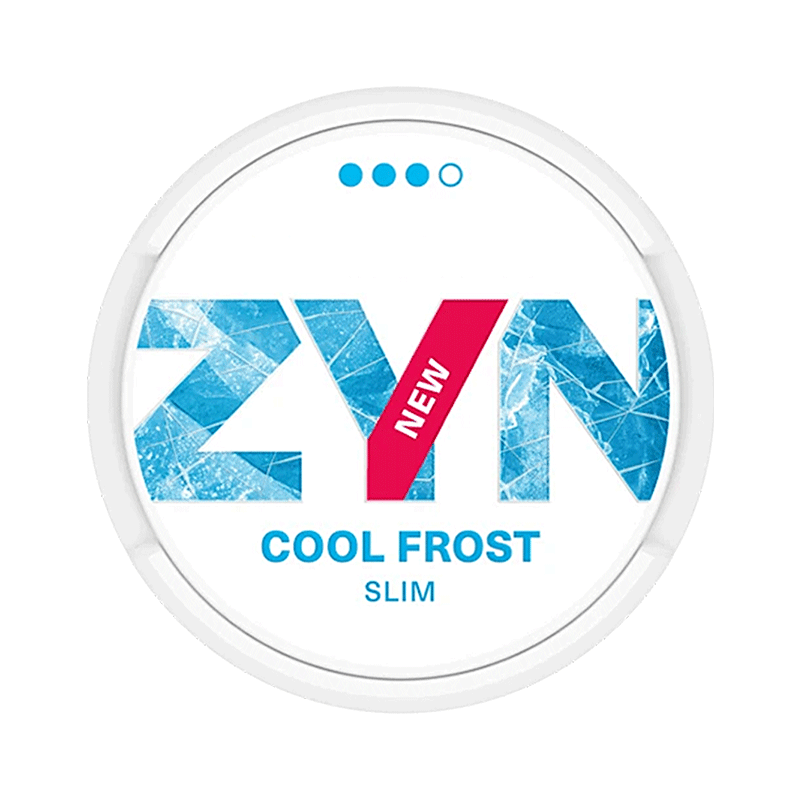 ZYN EU Cool Frost Strong Slim 9mg - Buysnuseveryday