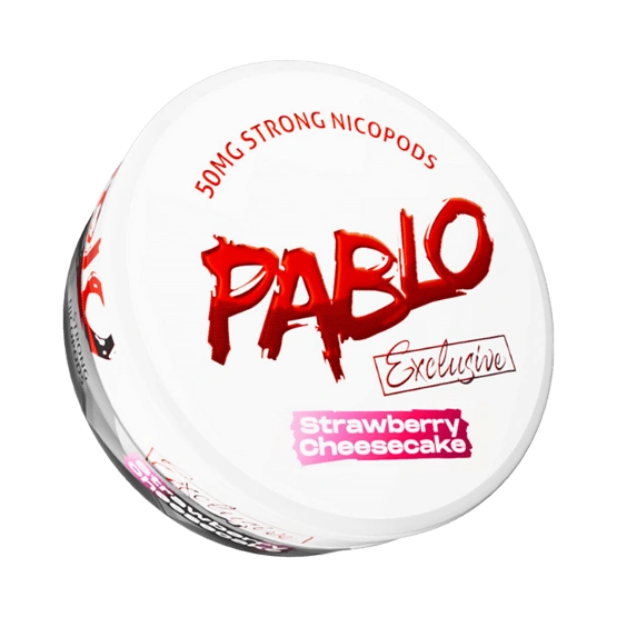 PABLO EXCLUSIVE Strawberry Cheesecake - 50mg - Buysnuseveryday