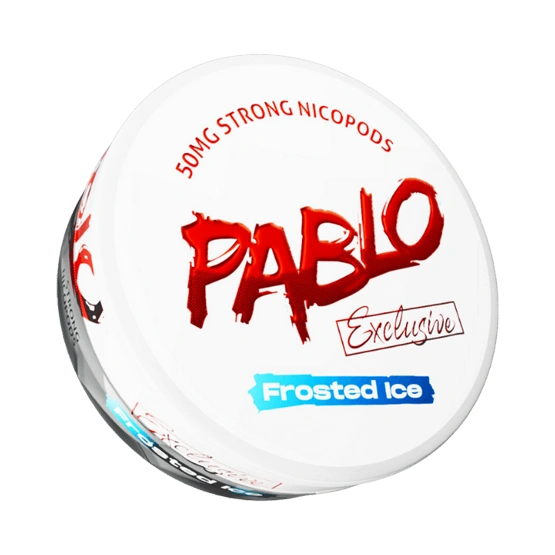 PABLO EXCLUSIVE Frosted Ice - 50mg - Buysnuseveryday