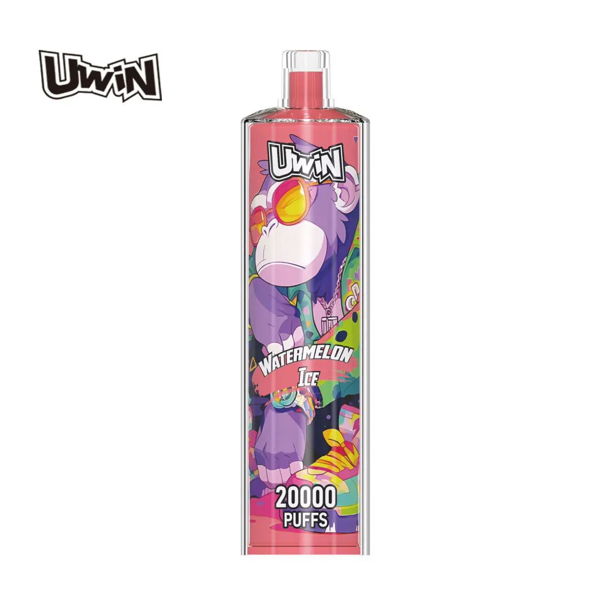 Uwin SHISHA HOOKAH Crystal 20000 Puffs｜Watermelon Ice｜5% - Buysnuseveryday