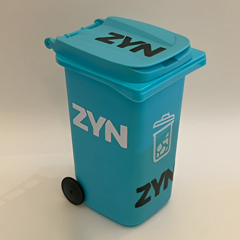 Mini Desktop Zyn Disposable Ashtray 2000+ sold Zyn Mini Trash Can