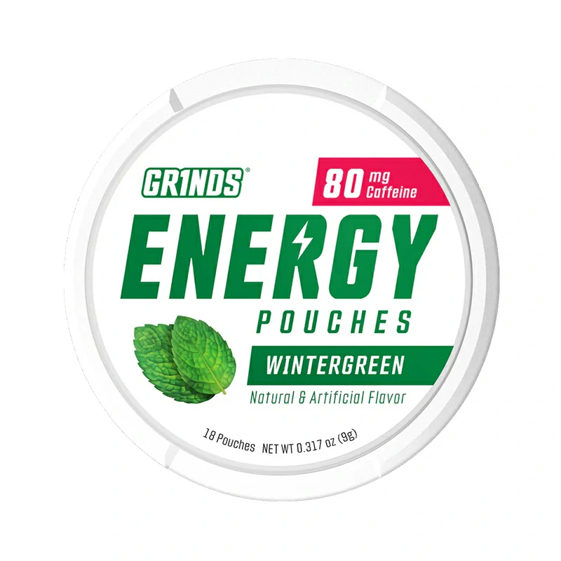 GRINDS Enery Pouches 80mg-All Flavors