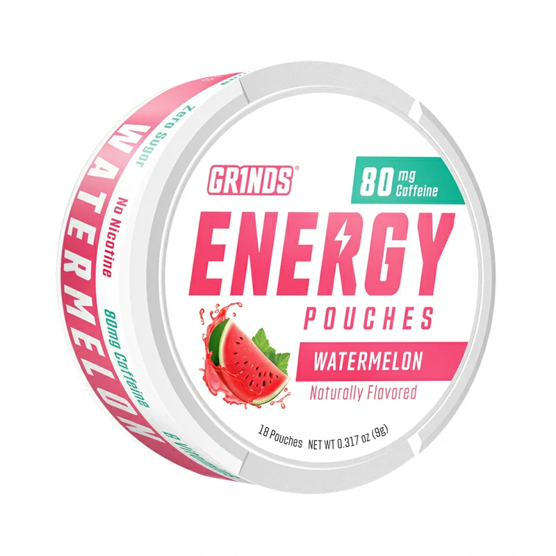 GRINDS Enery Pouches 80mg-All Flavors