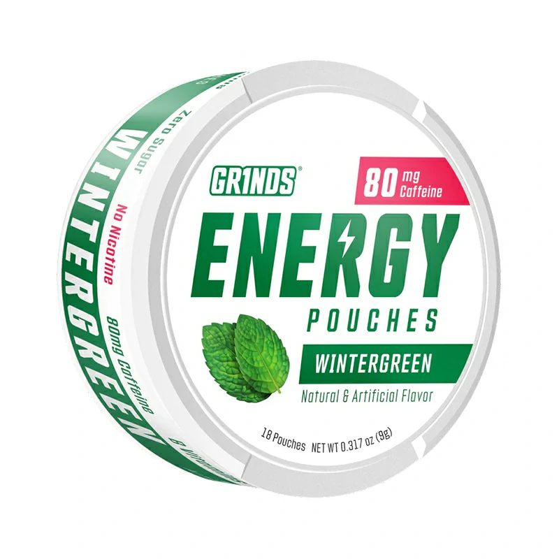 GRINDS Enery Pouches 80mg-All Flavors