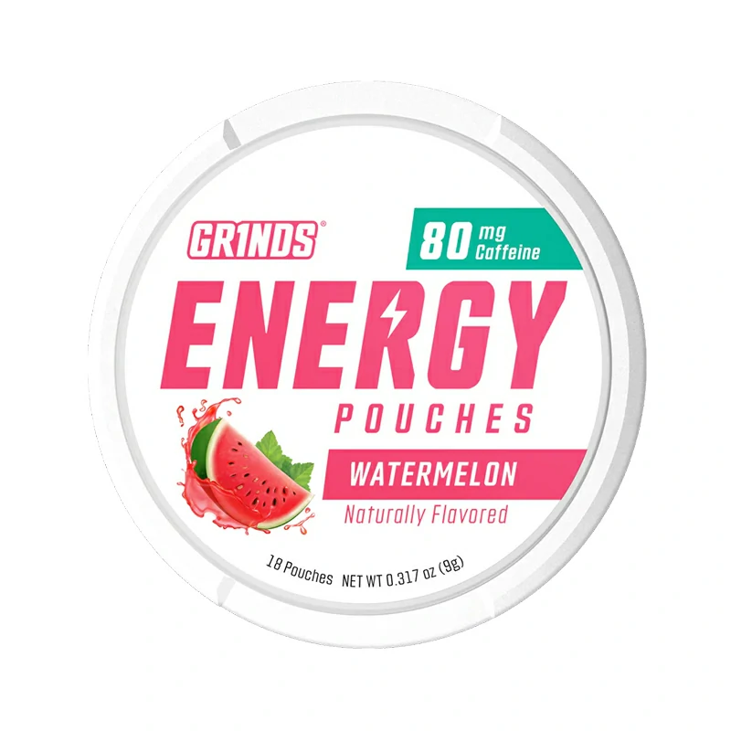 GRINDS Enery Pouches 80mg-All Flavors